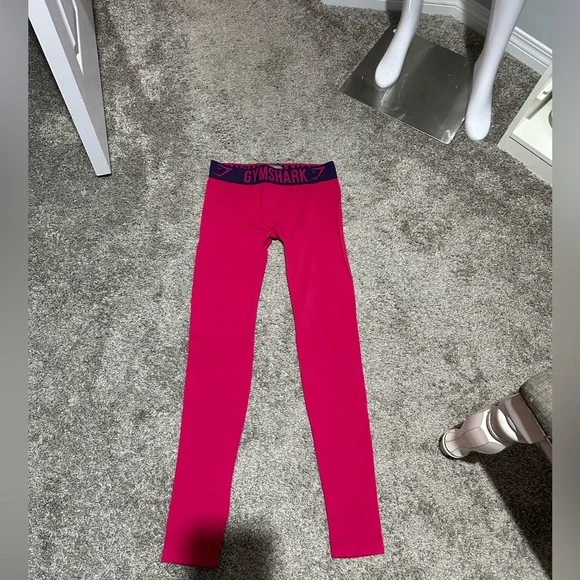 Gymshark Fuchsia High-Waisted Leggings - Picture 4 of 5